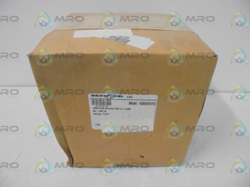 REXNORD 744107 1090T31/35 SPACER HUB CL NSFS