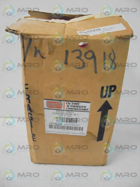 FACTORY AUTORIZED COMPRESSOR P033-0921 COMPRESSOR-K  NSMP