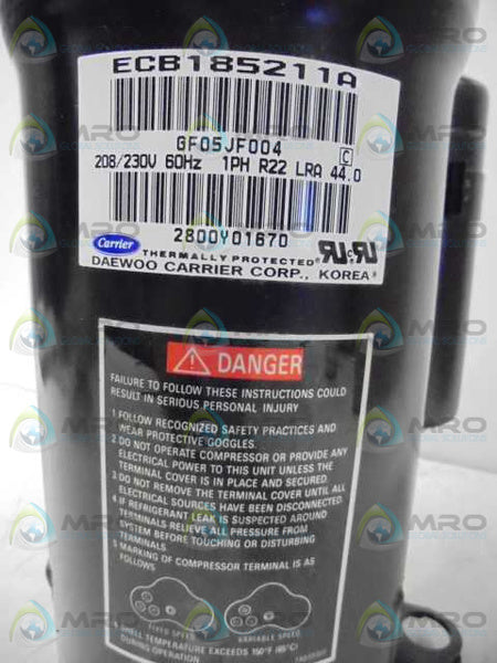FACTORY AUTORIZED COMPRESSOR P033-1421 COMPRESSOR-K  NSMP