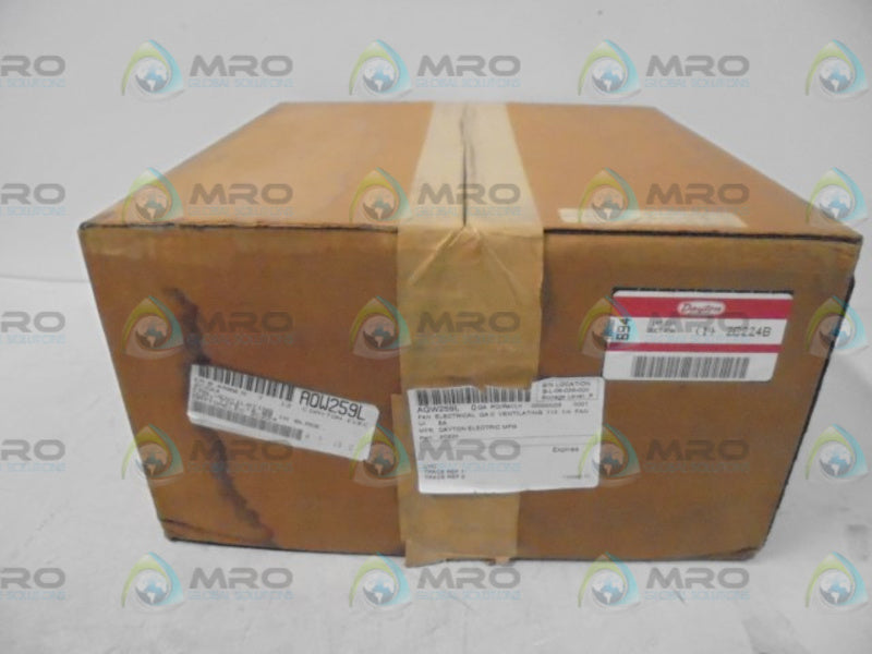 DAYTON 2C224B VENTALATING ELECTRICAL FAN * FACTORY SEALED *
