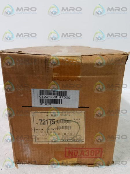 FANUC A06B-0502-B201#7000 SERVO MOTOR * FACTORY SEALED *