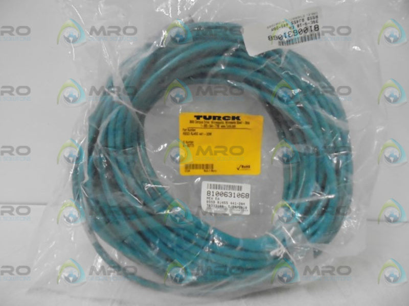 TURCK RSSD RJ45S441-20M ETHERNET CABLE * FACTORY SEALED *