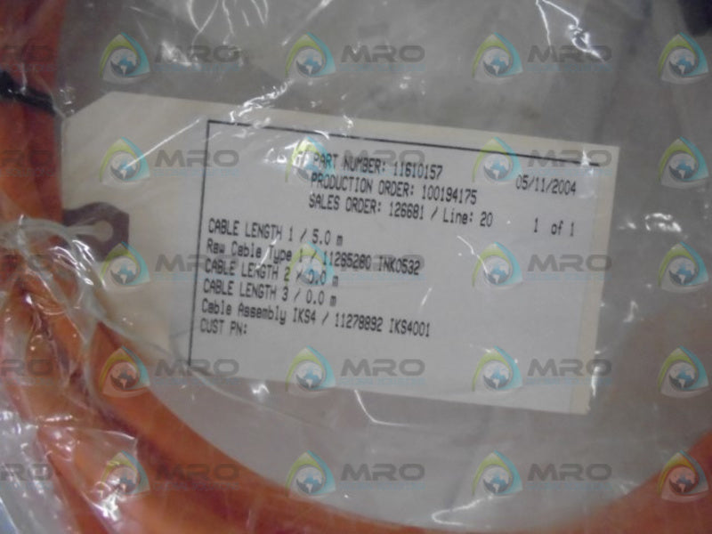 INDRAMAT IKS4001 5M CABLE * NEW IN FACTORY BAG *