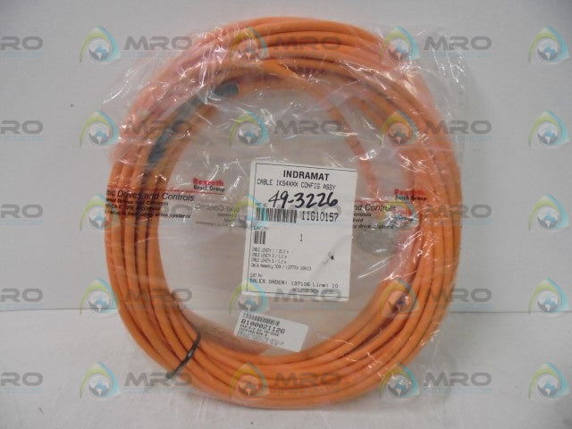 INDRAMAT IKS4103 20M COMMUNICATIONS SERVO CABLE * NEW IN FACTORY BAG *