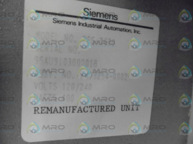 SIEMENS PFS-3630 DATA EXCHANGE * REMANUFACTURED *