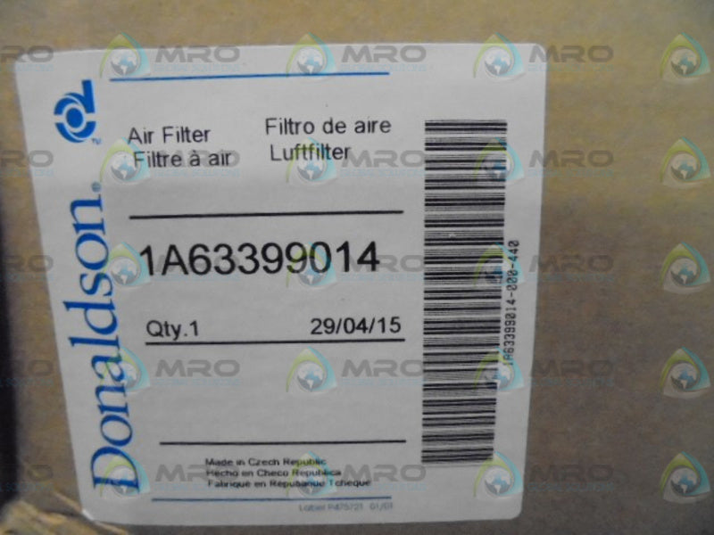 DONALDSON 1A63399014 AIR FILTER * FACTORY SEALED *