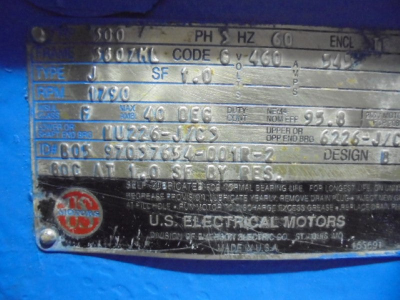 US MOTOR 5607ML B0597037654-00/R-2 NSNP