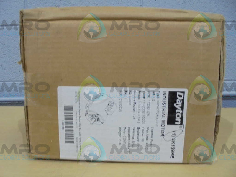 DAYTON 3K199BE * FACTORY SEALED *