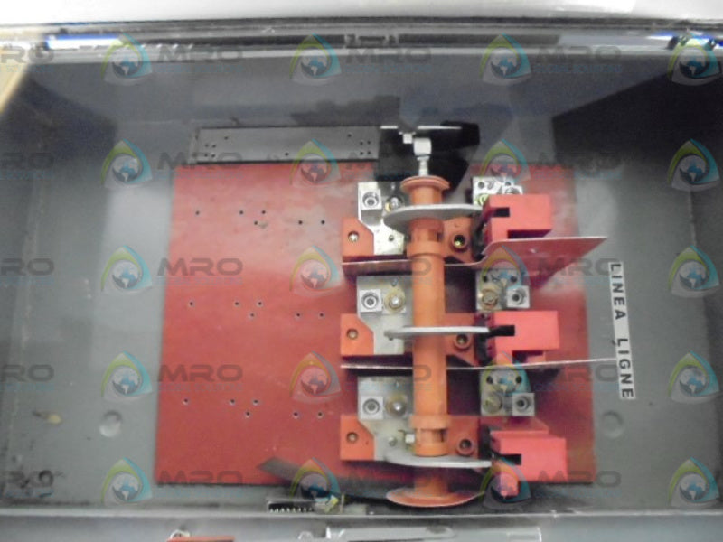 SQUARE D HU365AWK HEAVY DUTY SAFTY SWITCH UNMP