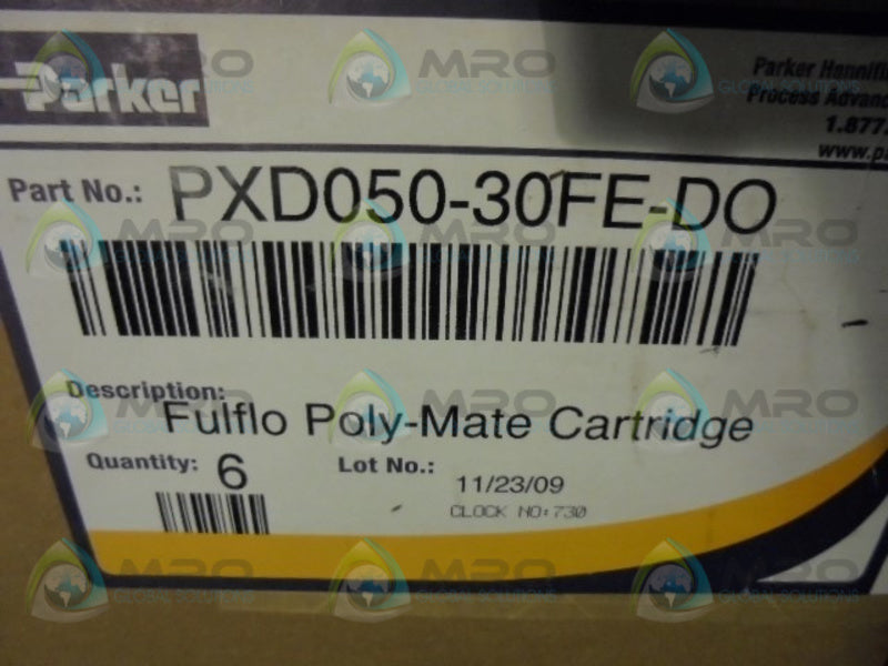 PARKER PXD050-30FE-DO QTY 6 * FACTORY SEALED *