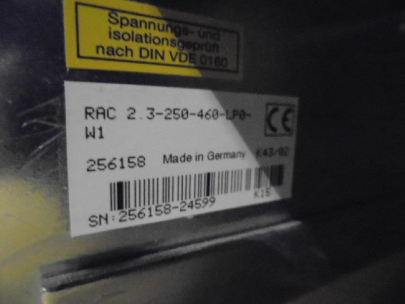 REXROTH RAC2.3-250-460-LP0-W1 NSMP