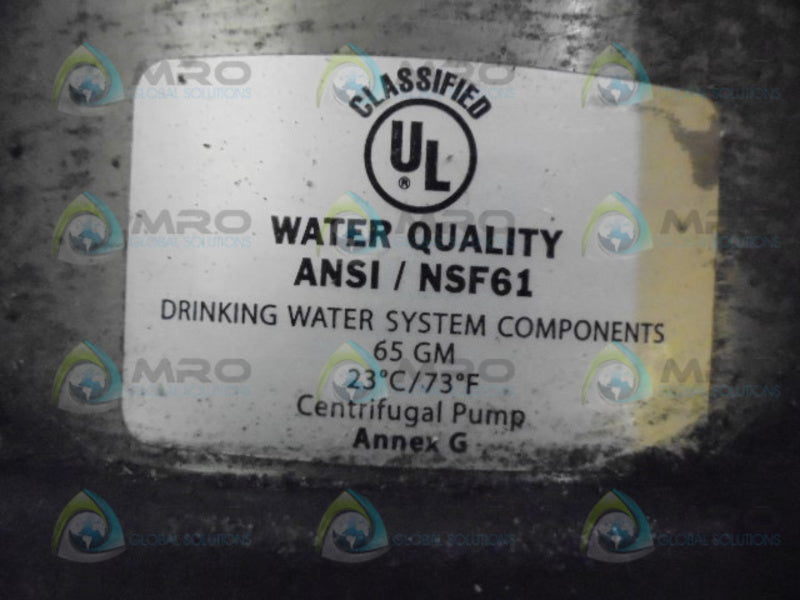 GRUNDFOS CR10-14A-GJ-A-E-HQQE PUMP * NEW IN CRATE *
