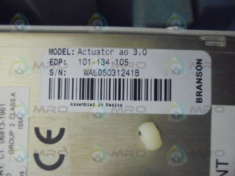 BRANSON AO3.0 ACTUATOR  NSMP