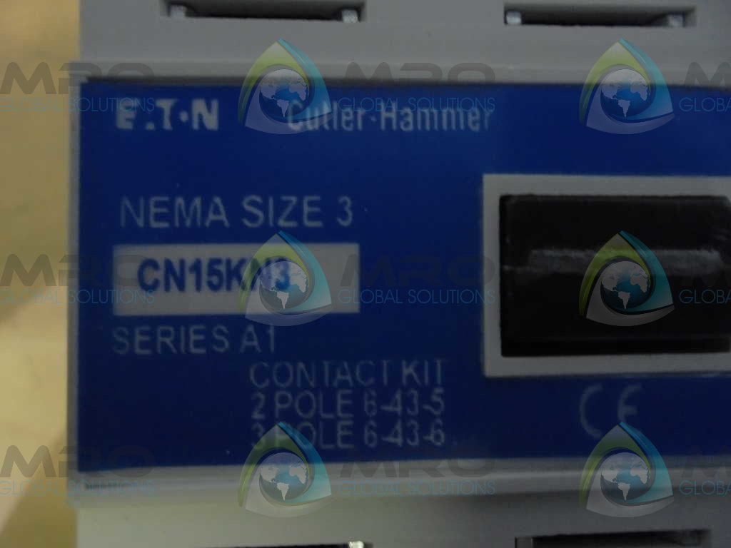 Cutler Hammer CN15KN3A Nema Contactor NSFP **GENUINE** Eaton