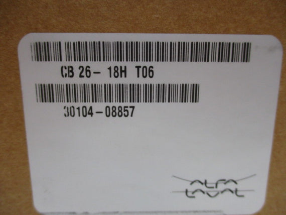 ALFA LAVAL CB26-18H-T06 HEAT EXCHANGER * NEW IN BOX *