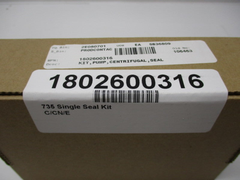 FRISTAM 1802600316 735 SINGLE SEAL KIT * FACTORY SEALED *