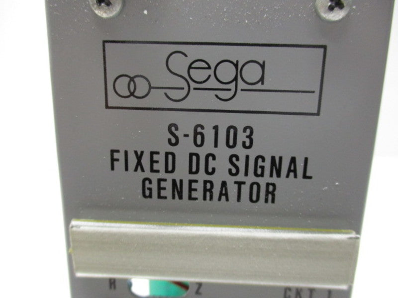 SEGA S-6103 FIXED DC SIGNAL GENERATOR  NSNP