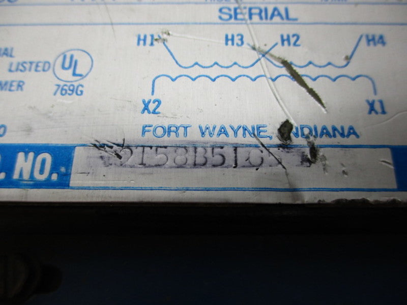 GENERAL ELECTRIC 2T58B51G5 TRANSFORMER  UNMP