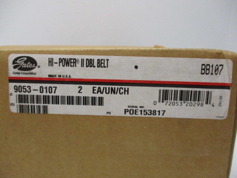 GATES BB107 * FACTORY SEALED *