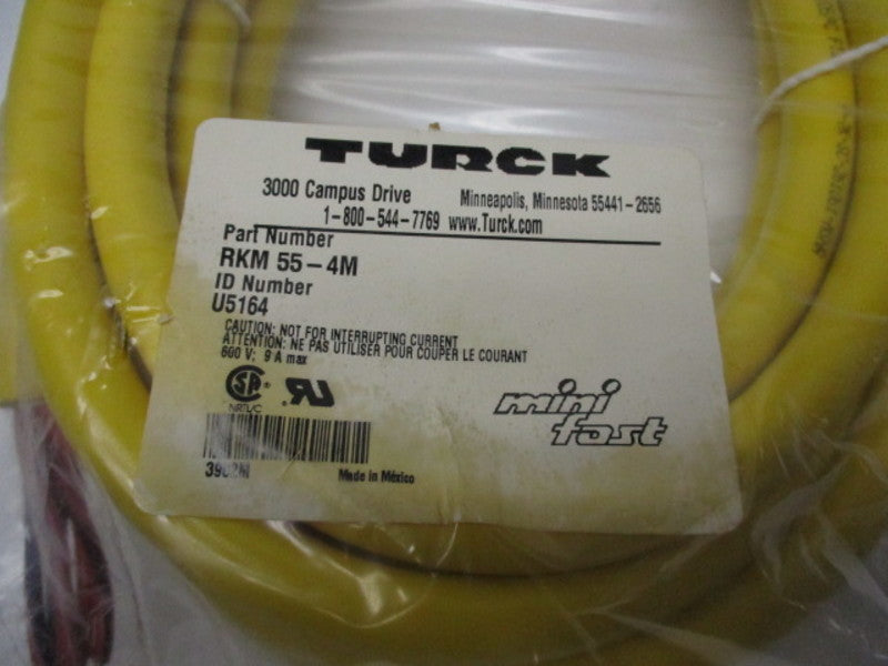 TURCK RKM55-4M * FACTORY SEALED *