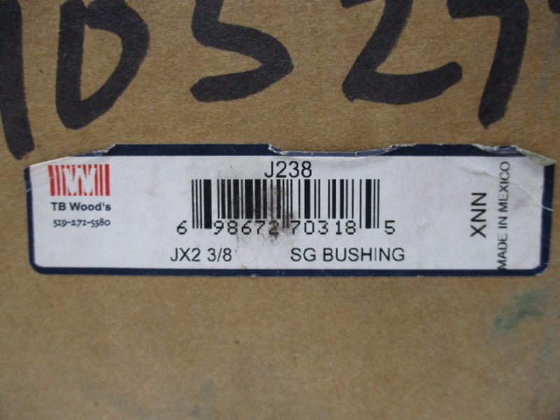 TB WOODS JX2 3/8 * FACTORY SEALED *