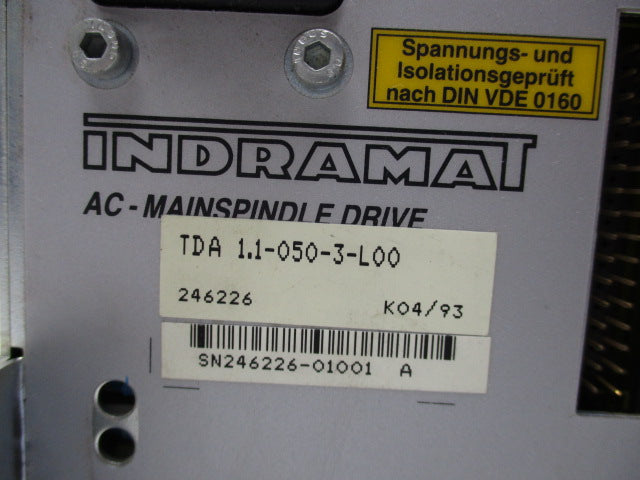 INDRAMAT TDA 1.1-050-3-L00  NSNP