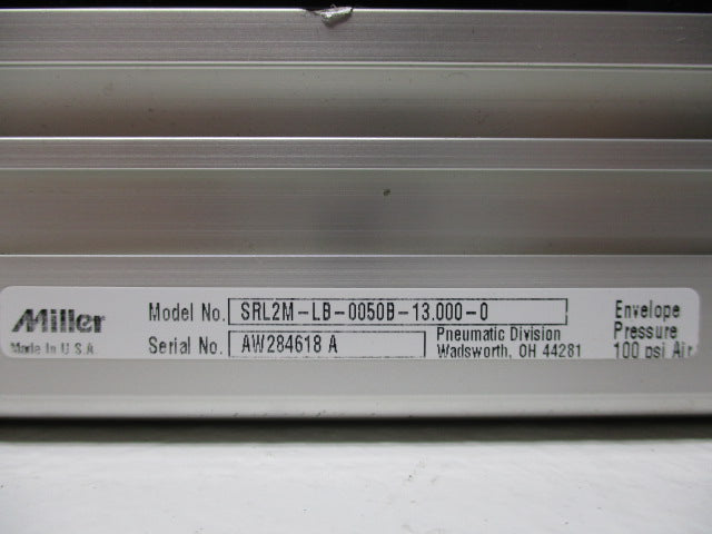 MILLER SRL2M-LB-0050B-13.000-0  NSNP