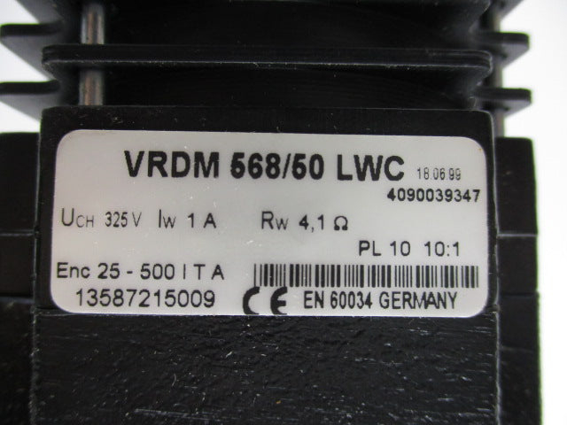 BERGER VRDM 568/50 LWC  UNMP