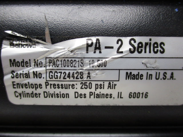 SCHRADER PAC100821S 10.500  NSNP