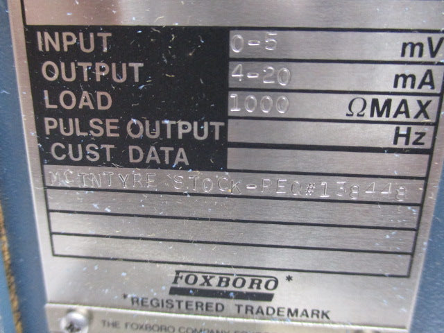 FOXBORO E96S-IA-B  NEW IN BOX *