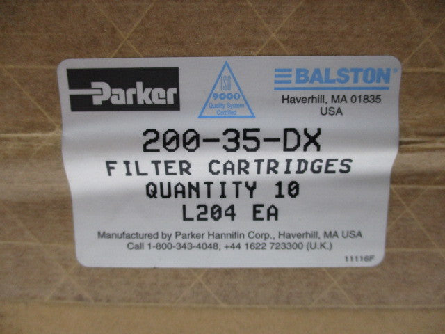 PARKER 200-35-DX * FACTORY SEALED *