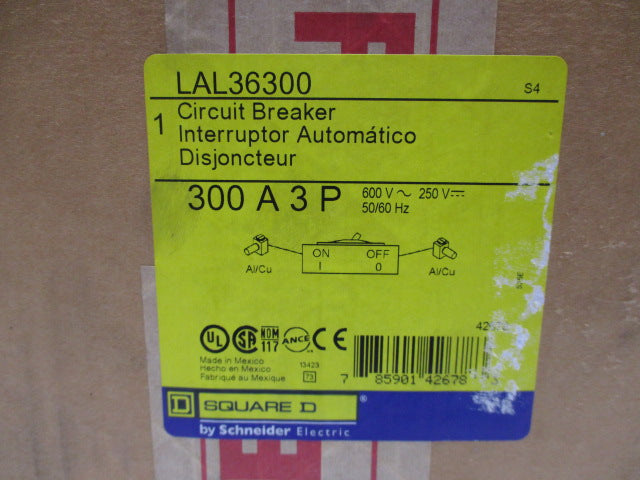 SQUARE D LAL36300 * FACTORY SEALED *