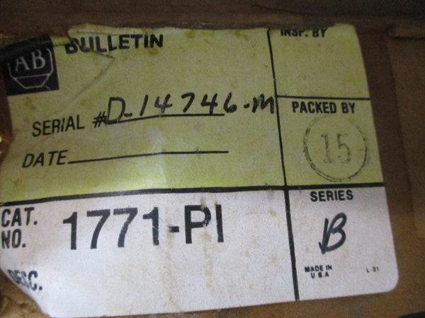 ALLEN BRADLEY 1771-PA SER. B  NSMP