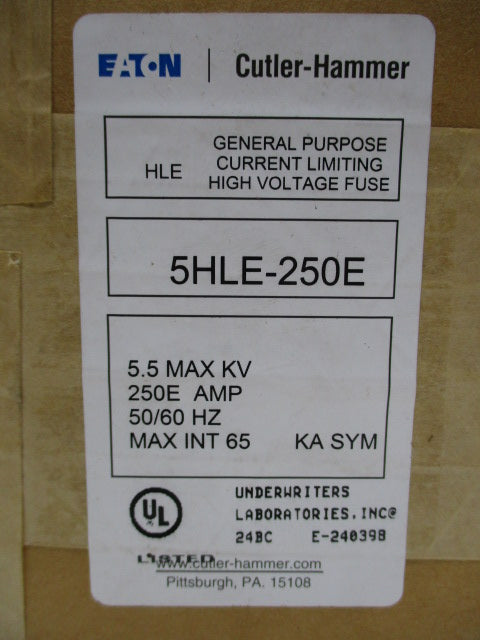 EATON 5HLE-250E * FACTORY SEALED *