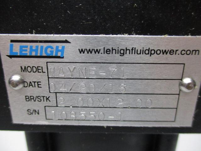 LEHIGH WAYNE-71  NSNP
