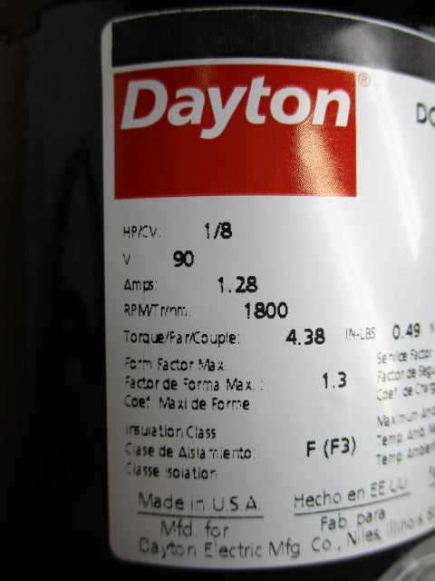 DAYTON 4Z140B & NEW IN BOX *