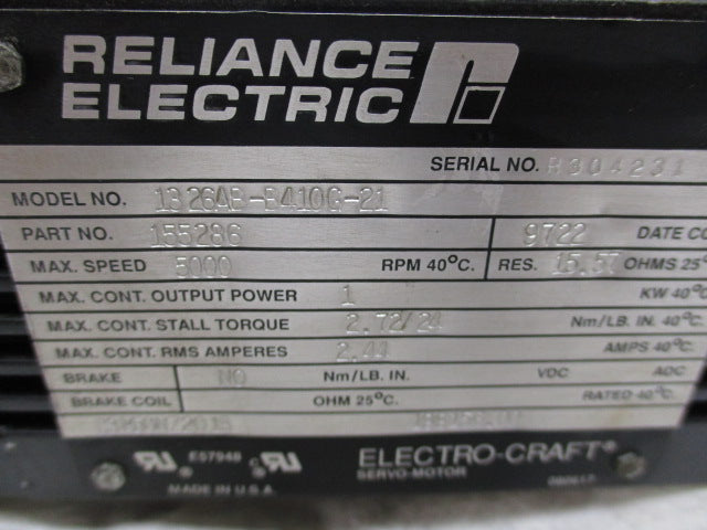 RELIANCE ELECTRIC 1326AB-B410G-21  UNMP