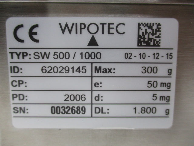 WIPOTEC SW 500/1000 20-10-12-15  NSNP