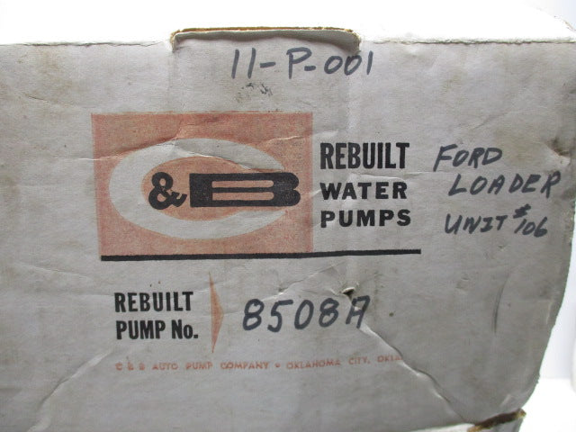 C&B 8508A * REMANUFACTURED *