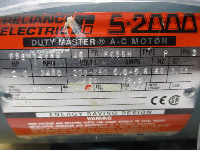 RELIANCE ELECTRIC P56H1438U  NSMP