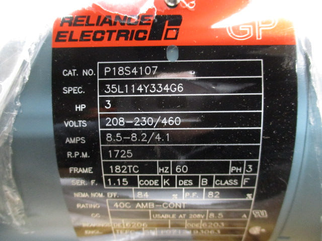 RELIANCE ELECTRIC P18S4107  NSMP