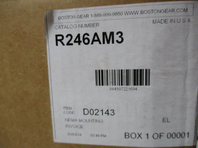 BOSTON GEAR R246AM3 (D02143)  NSMP