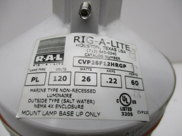 RIG-A-LITE CVP26F12HRGP NSMP
