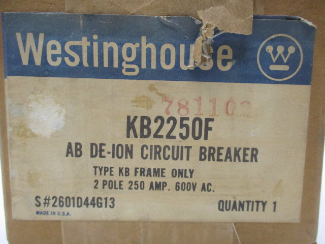 WESTINGHOUSE KB2250F NSMP