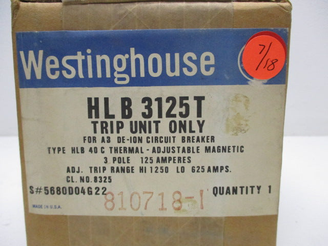 WESTINGHOUSE HLB3125T NSFS
