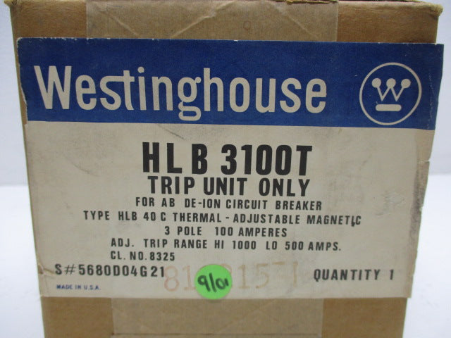 WESTINGHOUSE HLB3100T NSFS