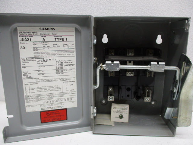 SIEMENS JN321 SER. A NSNP