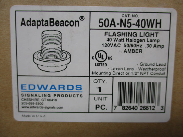 EDWARDS 50A-N5-40WH NSMP