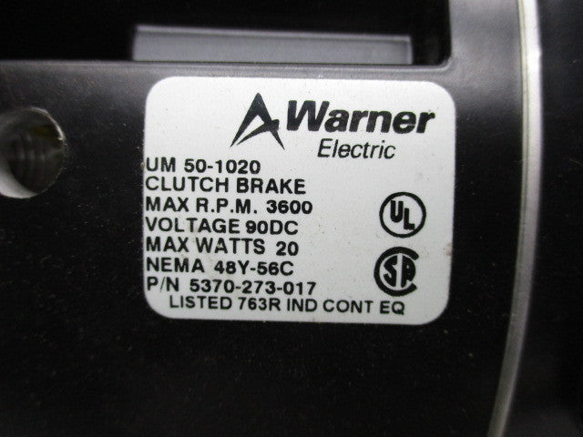 WARNER ELECTRIC 5370-273-017 NSMP
