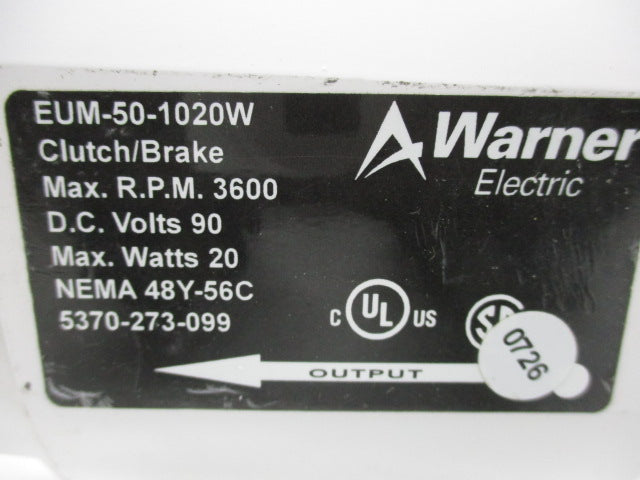 WARNER ELECTRIC 5370-273-099 NSMP